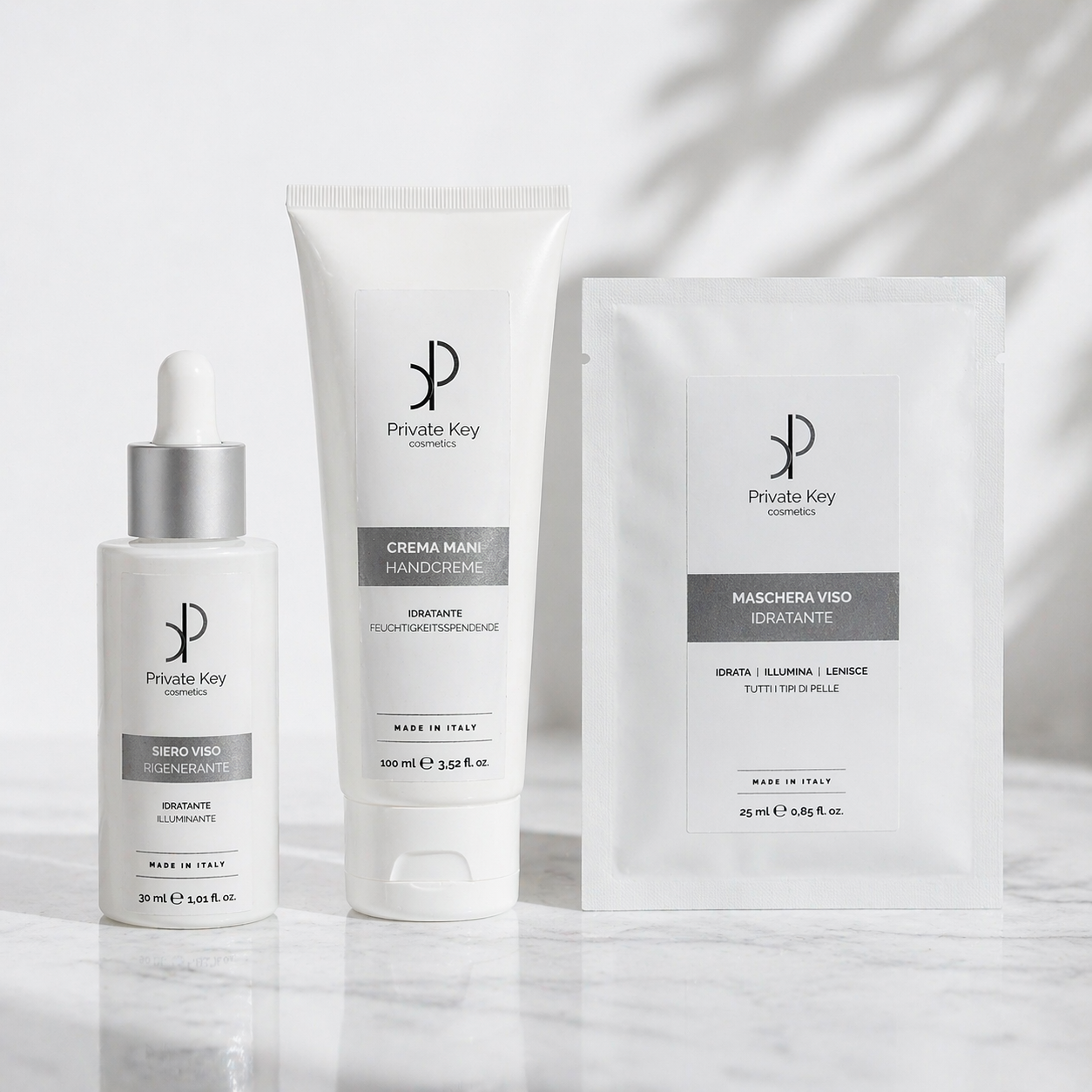 Handcreme und Körperpflege von Private Key Cosmetics