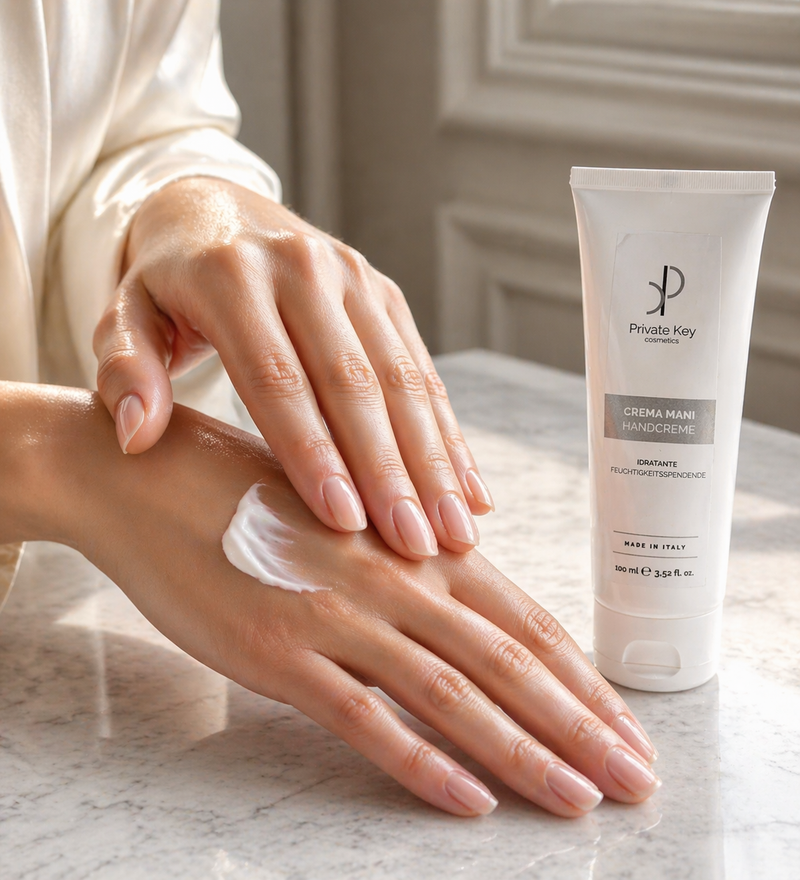 Textur der Handcreme