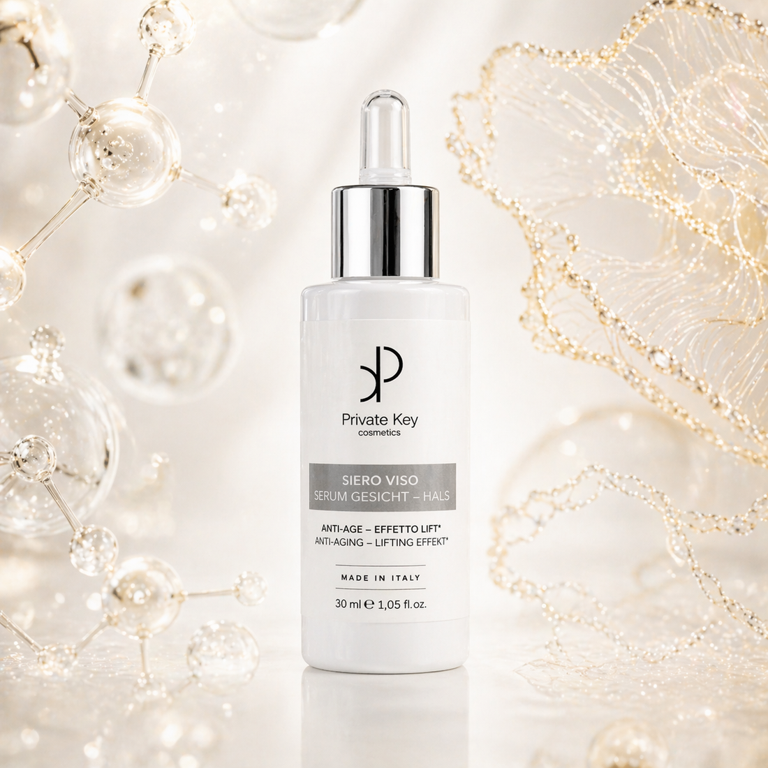 Gesichtsserum in der Anti-Aging-Routine